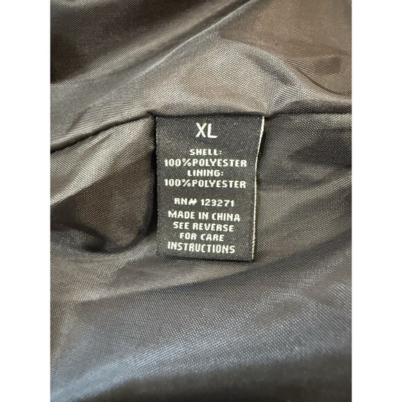 Riley & James Houndstooth Plaid Double Breasted Belted Coat Jacket Tan XL - Picture 10 of 11